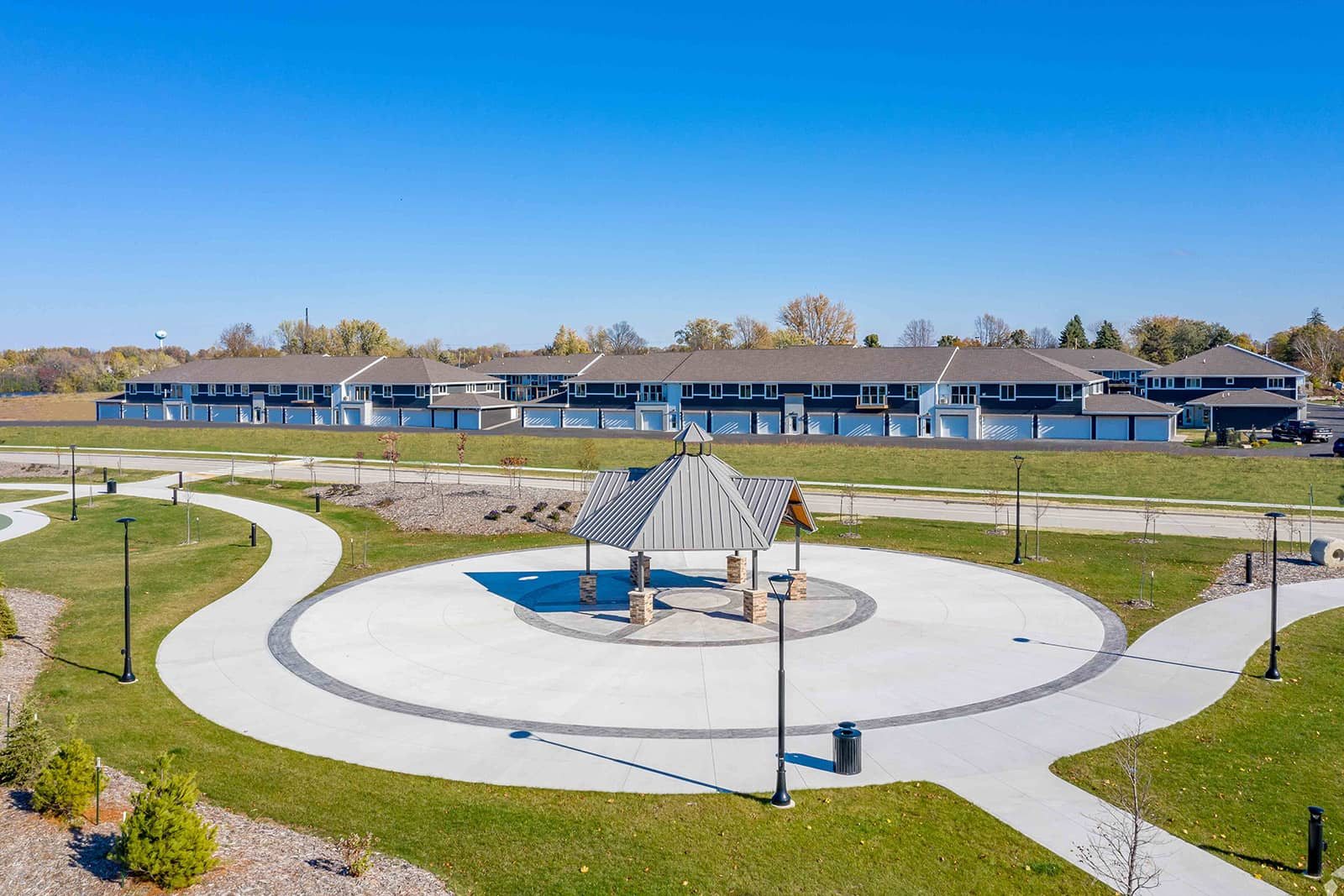 Treaty Park gazebo plaza